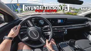 2025 Hyundai Tucson Facelift MHEV 118 kW 4x4 7DCT  POV Test Drive [upl. by Anesor851]