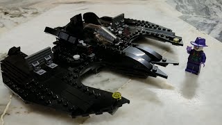 LEGO 76265 BATWING BATMAN VS THE JOKER BATMAN 1989 Dark Quality [upl. by Dnalram]