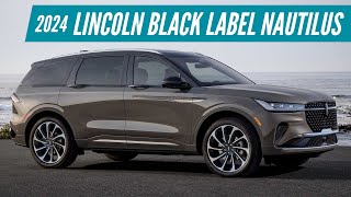 2024 Lincoln Black Label Nautilus  Exterior Interior amp Drive  AUTOBICS [upl. by Natanoj]