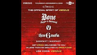 Verzuz presents Bone Thugs N Harmony vs Three 6 mafia [upl. by Ara]