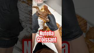 Nutella Croissant 🥐 [upl. by Furnary873]