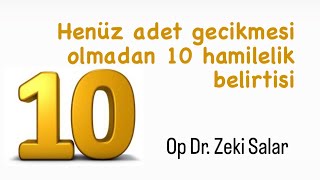 Hamile olduğumu nasıl anlarım Henüz adet gecikmesi olmadan 10 erken gebelik belirtisi [upl. by Domenico190]