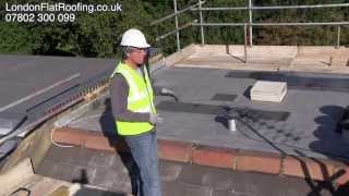 New EPDM Rubber Flat Roof And Warm Roof Insulation Video 1 of 2 [upl. by Ynohtnaed]