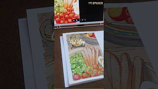 Ghibli food shortsvideo shorts ghibli food painting art annime [upl. by Nilahs403]