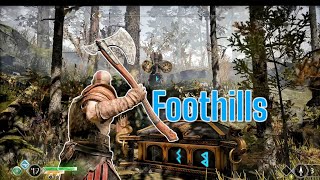 God of war  How to solve Nornir chest in Foothills [upl. by Orgel839]