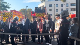 Le centre d’incendie et de secours Nancy Rives de Meurthe inauguré [upl. by Eiboh]