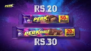 Cadbury Perk  Same Price Bigger Size [upl. by Aray]