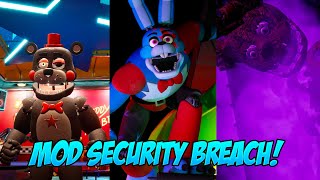 How To Install ANY Five Nights at Freddys Security Breach Mod [upl. by Eelanej]