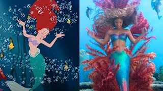 The Little Mermaid Under The Sea Evolution 1987  2023 [upl. by Emelita503]