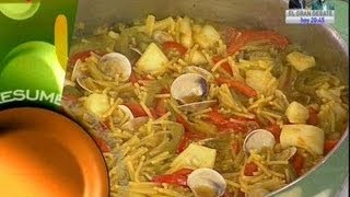 ¿Qué comemos hoy Receta Fideos a la Cazuela [upl. by Norad]