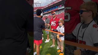 Surprising fans with an Antoine Winfield Jr meetandgreet NFL Buccaneers sidelinesurprise [upl. by Jansson745]