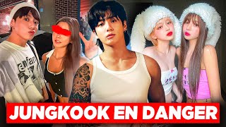 JUNGKOOK HARCELÉ par des SASAENGS  pendant une soirée [upl. by Charleen]