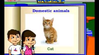 Domestic Animals for Nursery Kids [upl. by Panchito]