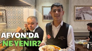 AFYON’DA NE YENİR [upl. by Kalinda]