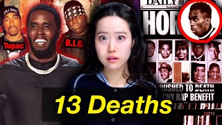 13 Deaths Around Diddy 9 Victims of City College Incident Tupac amp Biggie Kim Porter and more [upl. by Haile]