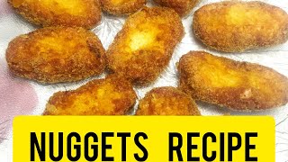 Homemade Nuggets Recipe  Restaurant Style  Easy to cook by Spicy and Savory [upl. by Nerral]