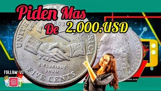 descubre el valor real de la moneda de 5 centavos de usa del 2004 de Louisiana sin certificar [upl. by Lais889]