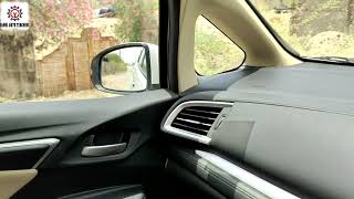 How do I adjust side view mirrors in honda Jazz  Honda Jazz Me Side Glass Kaise Set Karejazz [upl. by Neukam]