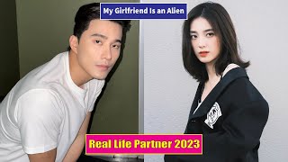 Hsu Thassapak And Wan Peng My Girlfriend Is an Alien 2 Real Life Partner 2023 [upl. by Acalia]