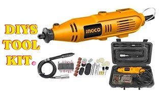 Ingco Mini Die Grinder Kit The BEST Budget Rotary Tool [upl. by Castro]