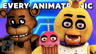 Every Animatronic in Five Nights at Freddys  The Leaderboard [upl. by Ateval]