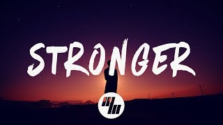 Gareth Emery  Stronger Lyrics  Lyric Video With Louis Vivet [upl. by Orgell]