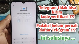 Cara Mengatasi Telegram Tidak Bisa Kirim Kode [upl. by Atnom112]