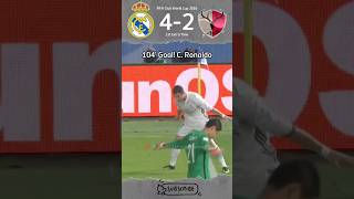 Cristiano Is The Key To Champion🥶 Real Madrid VS Kashima Antlers🔥 FIFA Club World Cup 2016 Shorts [upl. by Enilekcaj]