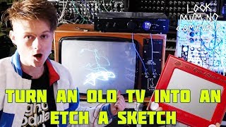 Turn an old TV into an Oscillograph For Oscillographics [upl. by Sergent]