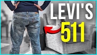 Levis 511 Mens Slim Fit Stretch Jeans Quick Review [upl. by Herzog]