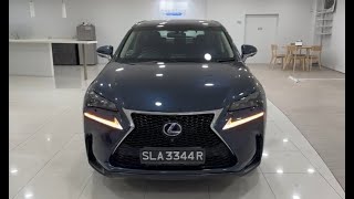 Lexus NX300H Luxury Sunroof 2014 Blue NAV REVCAM  SLA3344R [upl. by Itsrik979]