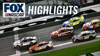 FINAL LAPS Austin Cindric wins the Daytona 500 edging out Bubba Wallace  NASCAR ON FOX HIGHLIGHTS [upl. by Blaseio]