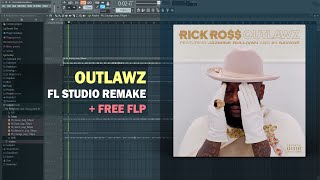 Rick Ross  Outlawz ft 21 Savage amp Jazmine Sullivan FL Studio Remake  Free FLP [upl. by Kaine705]