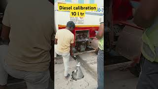 10 LTR diesel calibrationafconstag shortvideo [upl. by Ettelocin]