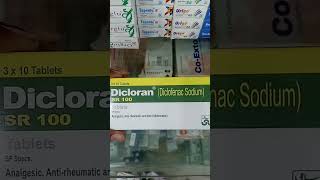 Dicloran SR 100mg Tablet Uses in Urdu Dicloran Tablet 100mg Diclofenac Sodium 100mg [upl. by Chladek]