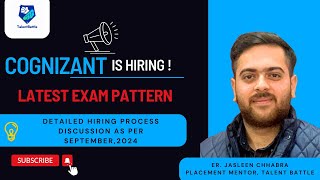 Cognizants Latest Exam Pattern For 2025 Batch Students  Actual Test Pattern Covered [upl. by Grefe]