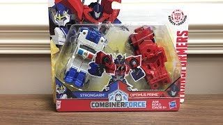 Transformers Robots in Disguise  Crash Combiners PRIMESTRONG and BEESIDE [upl. by Shoemaker]