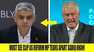 Reform MP RUTHLESSLY DESTROYS Sadiq Khan In Front Of Thousands Following ‘knighthood’ Nonsense [upl. by Pavla845]