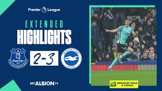 Extended PL Highlights Everton 2 Albion 3 [upl. by Derzon]