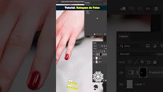 Photoshop pintar unhas  Como pintar as unhas no photoshop [upl. by Mavra309]