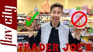 10 Healthy Pantry Items To Buy At Trader JoesAnd What To Avoid And They Kicked Me Out [upl. by Aiker]