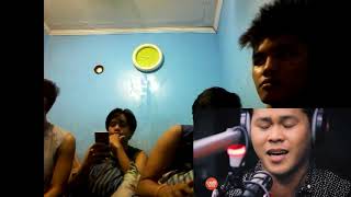 REACTION VIDEO Marcelito Pomoy sings The Prayer WISH 1075 [upl. by Rollet]