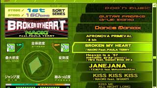 Dance Dance Revolution EXTREME Song List [upl. by Oram]