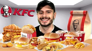 Zjedliśmy CAŁE ŚNIADANIE z KFC [upl. by Netloc]