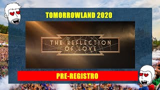 TOMORROWLAND 2020  PRE REGISTRO [upl. by Noryt]