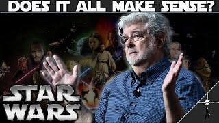 Does George Lucas contradict himself when it comes to the Force [upl. by Nalyak194]