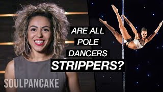 Pole Dancers Bust Myths About Their Sport  Truth or Myth [upl. by Coussoule]