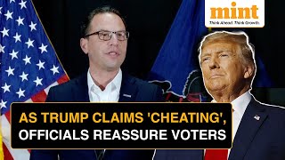 US Election Result 2024 Pennsylvania Officials Reassure Voters Amid Trumps Cheating Charges Watch [upl. by Hobart]