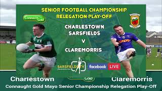 Charlestown v Claremorris  Mayo senior Football championship Relegation play off 2020 [upl. by Yssor]