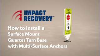 Impact Recovery Quarter Turn Base Instructions [upl. by Divadnahtanoj]